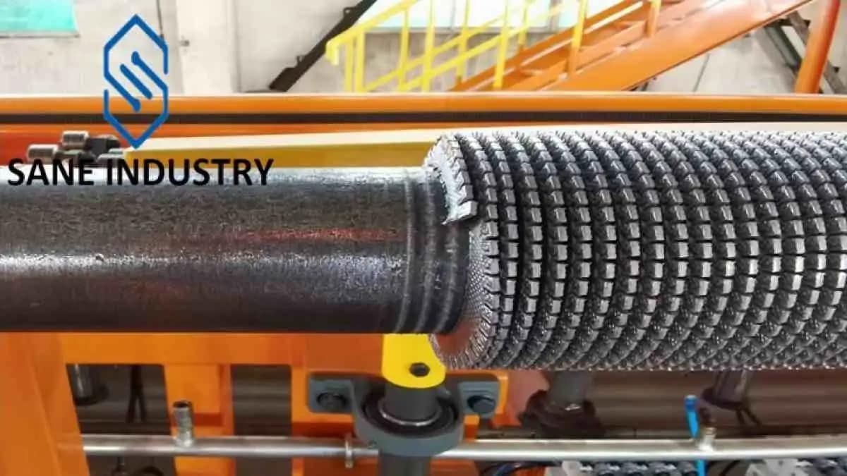 High Frequency Resistance Welded Spiral Serrated Finned Tube Production Line