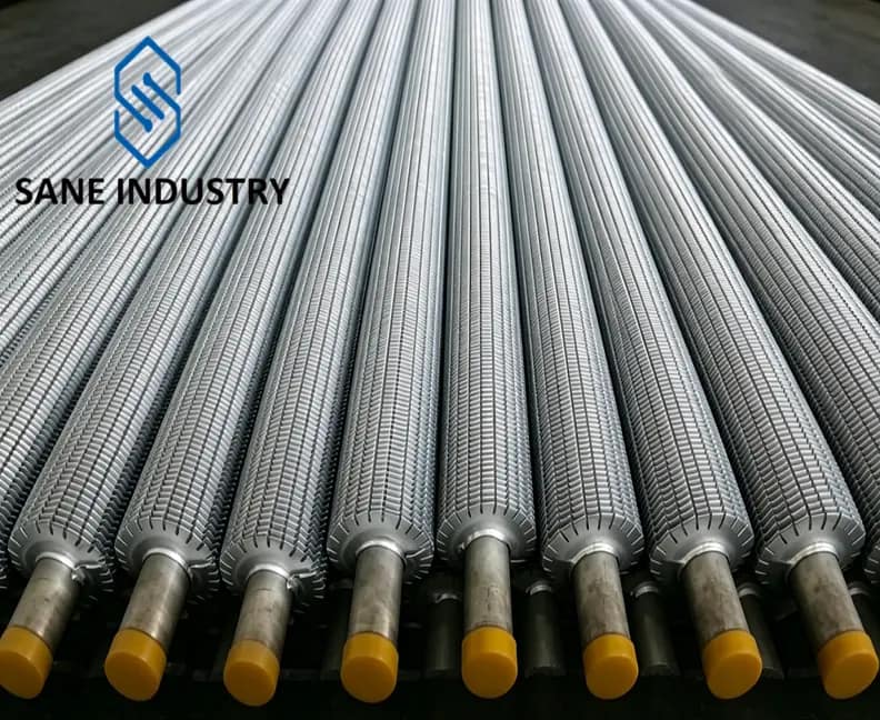 SANE Industry Extruded Serrated Finned Tubes